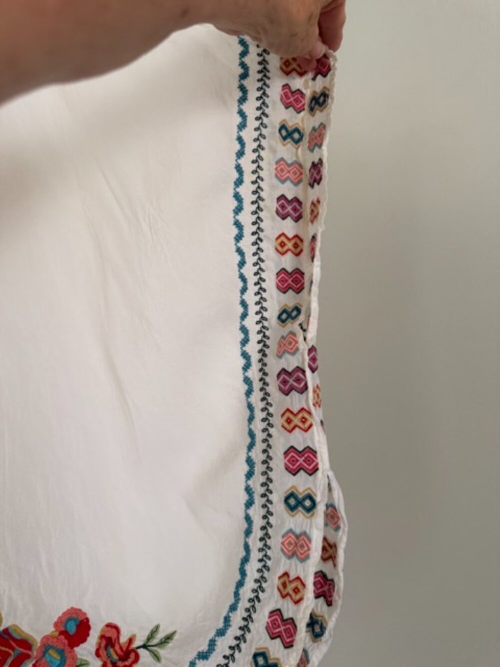 Johnny Was White Blouse - Picture 6 of 6